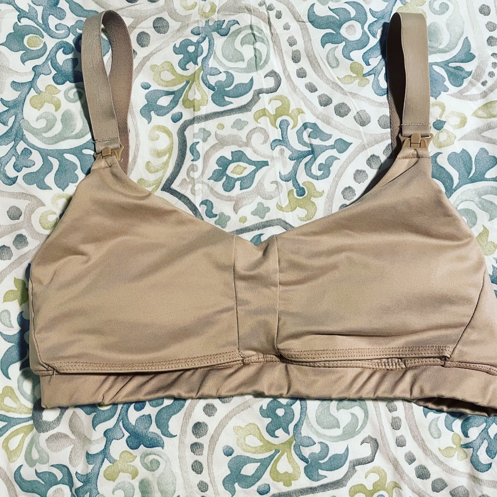 Ollie Gray Tan Maternity Bra